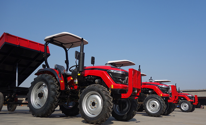 Chalion Red 604hp Farm Tractor To Be Exported To Africa