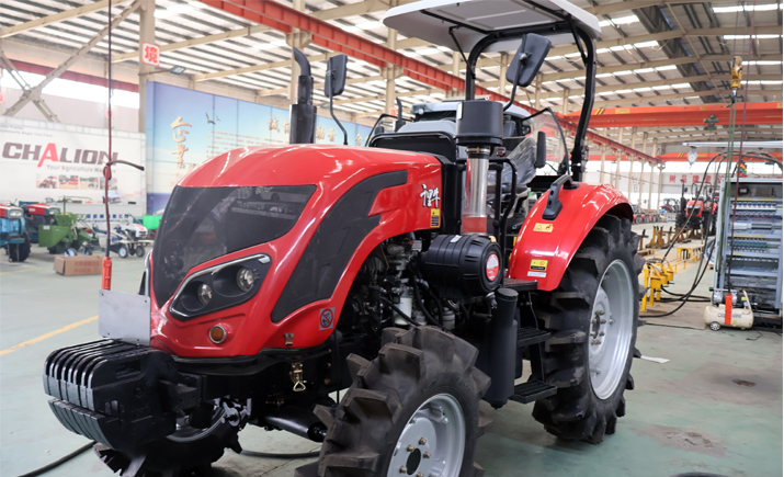 QLN 65-80hp Agricultural Tractor With Sunroof For Sale In Uganda