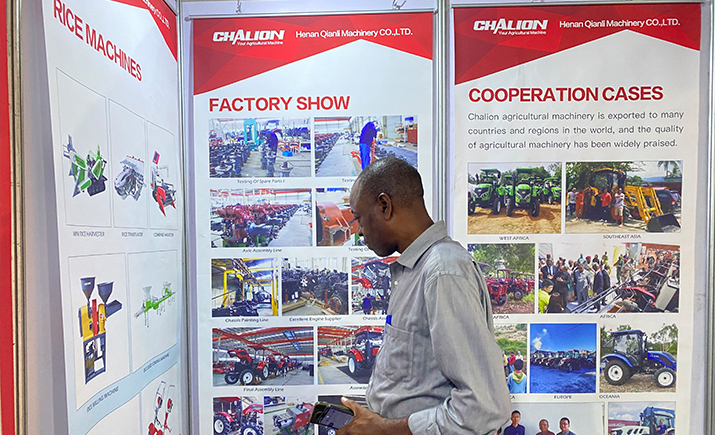 High-quality QLN Farm Machinery Is Selling Well At Nigeria Exhibitions